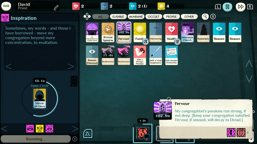 cultist simulator initiate edition switch screenshot