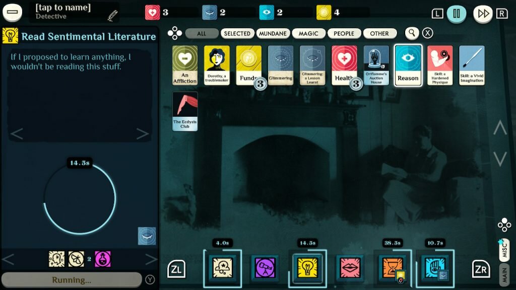 cultist simulator initiate edition switch screenshot