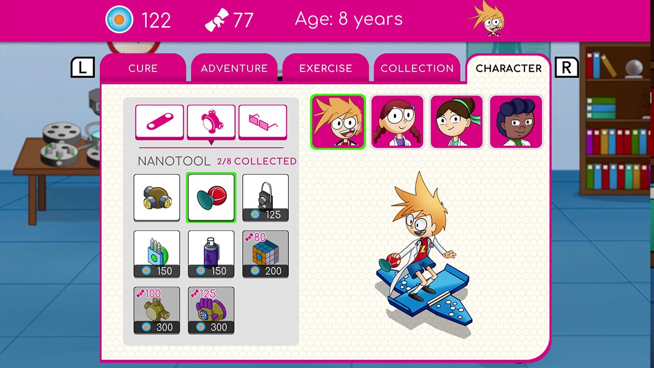 Screenshot character