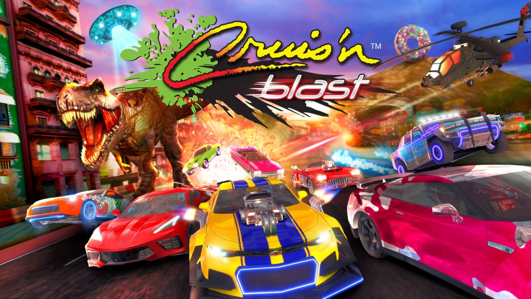 Cruisn Blast Key Art Announcement Trailer