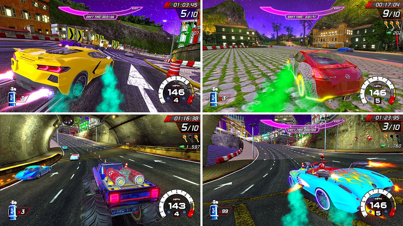 Cruisn Blast Screenshot