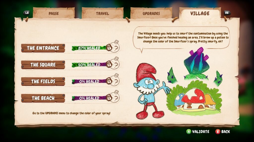 Review - The Smurfs: Mission Vileaf